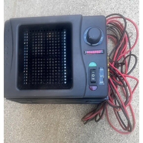 ROADPRO RPSL-681 Vehicle Direct Wired Heater/Fan 33NU85 12v 300w - Picture 1 of 2